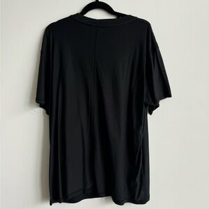 Black Lululemon All yours cotton t-shirt size 12